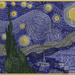 Tela bordada Bárbara Bordados