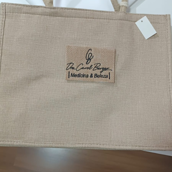 Bolsa de juta - Bárbara Bordados