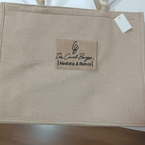 Bolsa de juta - Bárbara Bordados